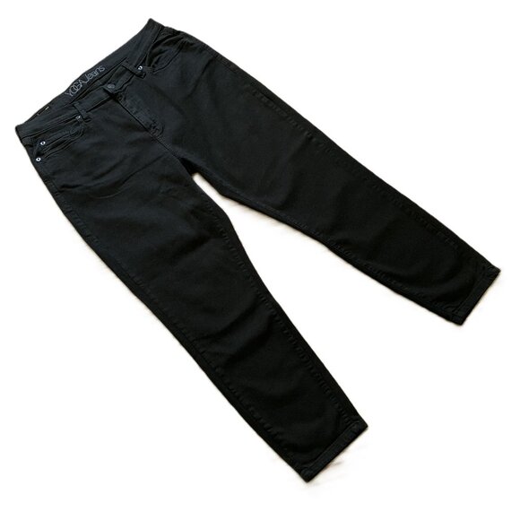 Yoga Jeans Rachel Skinny Jeans Black Denim Women's Size 33 - Picture 1 of 6